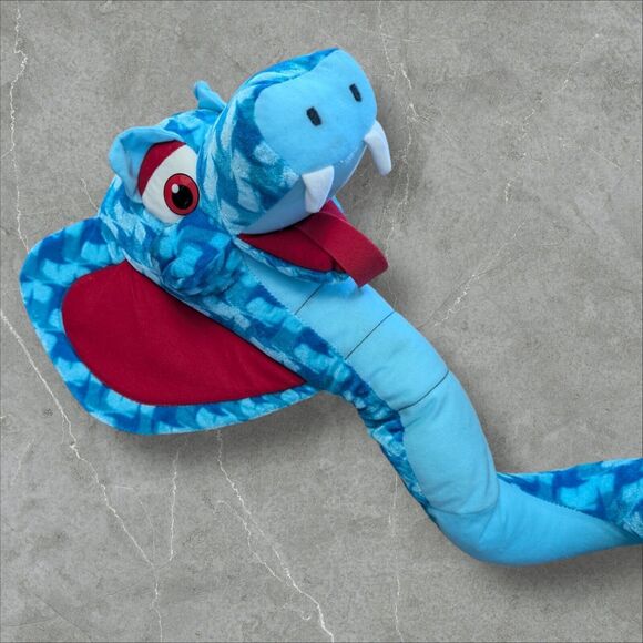Classic Toy Company Blue 36" Cobra Snake Washed And Dried Ready For Play - Picture 4 of 10
